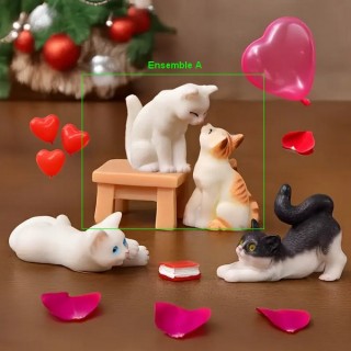 Figurines Les petits chats Figurines Les petits chats