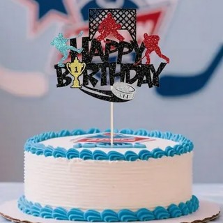 Ornement Happy Birthday Hockey Ornement Happy Birthday Hockey