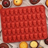 Moule à jujube / chocolat Mini tête de mort