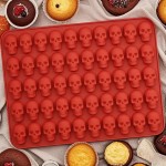 Moule à jujube / chocolat Mini tête de mort