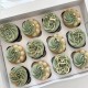 Petits ornements or à cupcake Oh Baby