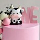 Figurine Petite vache Holstein
