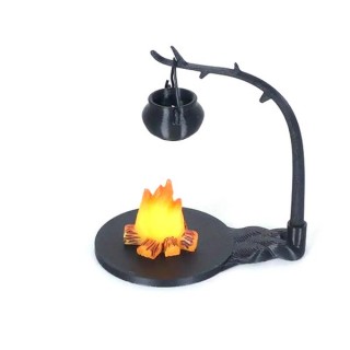 Chaudron sur le feu 3D Chaudron sur le feu 3D