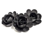 Grande rose noire en azyme