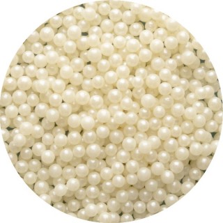Perle 5 mm Blanc perlé Perle 5 mm Blanc perlé