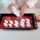 Tapis à pâtisserie en silicone 31 x 51 cm
