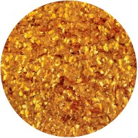 Flocon scintillant or perlé