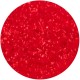 Paillettes scintillantes rouge en flocon