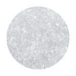 Paillettes scintillantes blanches en flocon