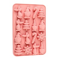 Moule Gnome et renne de Noël