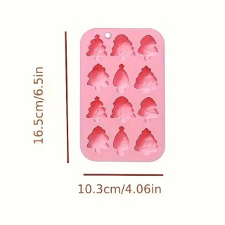 Moule à chocolat Les petits sapins de Noël