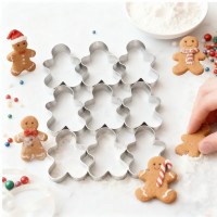 Découpoir 9 Minis bonhommes de pain d'épice