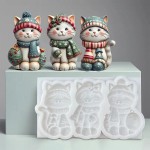 Moule Douceur féline de Noël