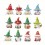 Figurines Les petits gnomes de Noël