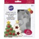 Découpoir Sapin avec Étoile et Boule de Noël