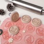 Ensemble Tampon à biscuit - Noël festif
