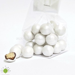 Perle Crousti-Choc Blanc Lustré 20 mm