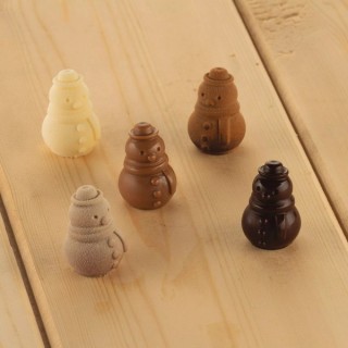 Moule Choco Bonhomme de neige 3D