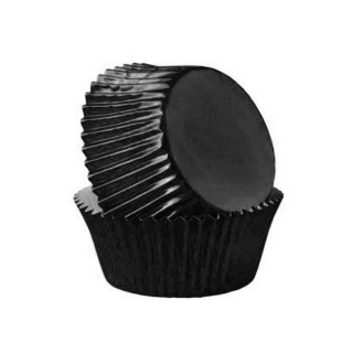 Moule en papier d'aluminium Noir