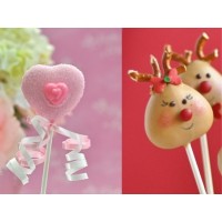Moule &agrave; Cake pops - Coeur
