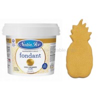 Fondant &agrave; rouler Satin Ice - Or lustr&eacute; 2 lbs