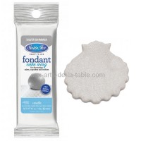 Fondant &agrave; rouler Satin Ice - Argent lustr&eacute; 125g