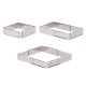 Cadre pâtissier carré ajustable