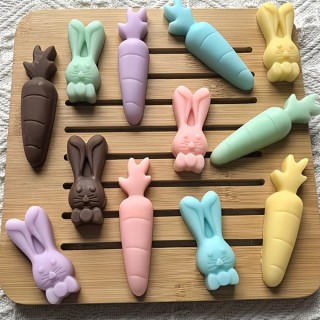 Moule Lapin et carotte