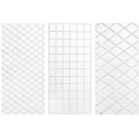 Feuilles de structure Carr&eacute; et diamant