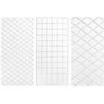 Feuilles de structure Carré et diamant