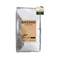 Mini pastilles de Chocolat au lait 51%