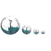 Boules Disco pour d&eacute;coration de g&acirc;teau - 10 unit&eacute;s
