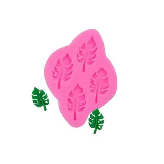 Moule Mini Feuille tropicale ( monstera )