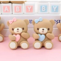 D&eacute;coration ourson c&oelig;ur &ndash; Tendresse