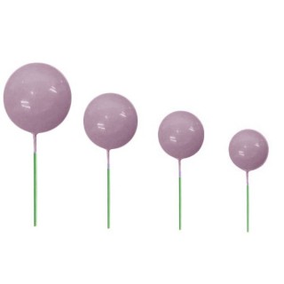 Ballon lavande sur tige