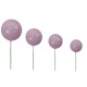 Ballon lavande sur tige