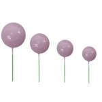 Ballon lavande sur tige