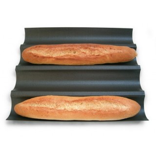 Plaque à pain baguette