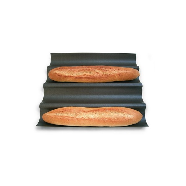 Plaque à pain baguette