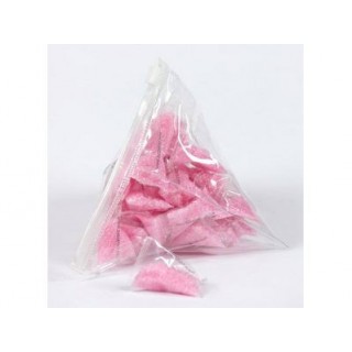 Minis sachets Triangle de sucre rose