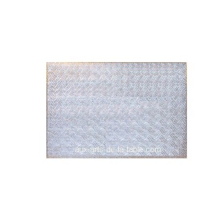 Carton Plateau Rectangulaire Argente 0 5