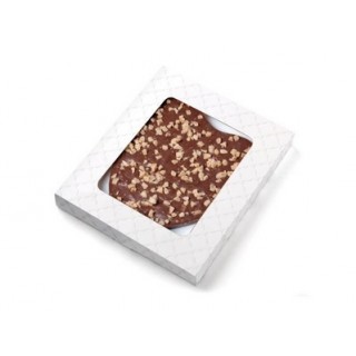 Boite BigChoco Blanche embossée Boite BigChoco Blanche embossée
