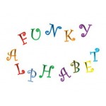 Découpoir Alphabet & Nombre Funky - Majuscule