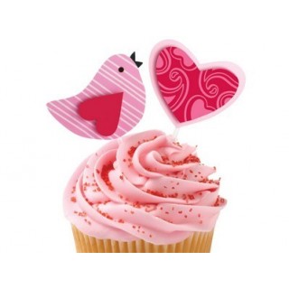 Pick Coeur et oiseau Pick Coeur et oiseau