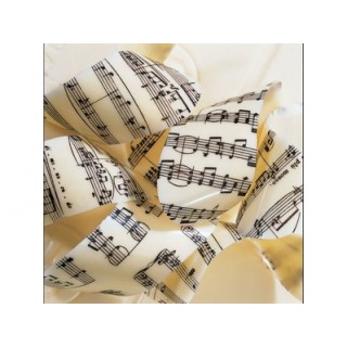Feuille imprimée Notes de musique Feuille imprimée Notes de musique