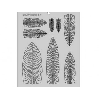 Feuille de nervures Plume Feuille de nervures Plume