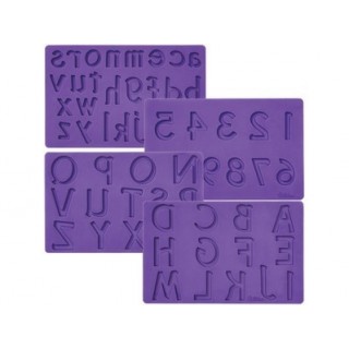 Moule Alphabet Majuscule, minuscule et chiffre Moule Alphabet Majuscule, minuscule et chiffre