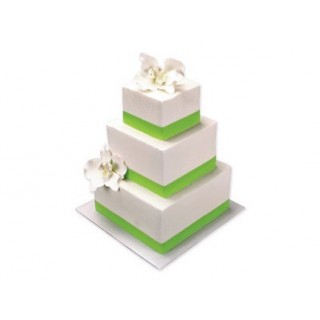 Feuille comestible Ruban Vert lime lustré Feuille comestible Ruban Vert lime lustré