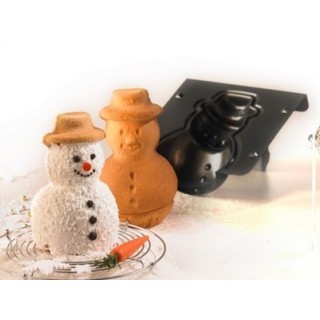 Moule Bonhomme de neige 3-D Moule Bonhomme de neige 3-D