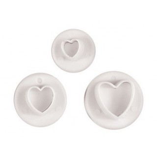 Découpoirs avec éjecteur Mini Coeur Découpoirs avec éjecteur Mini Coeur